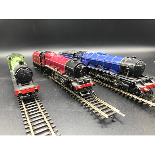 149 - Three 'OO' Hornby Steam Locomotives, Tested Runners, Hornby R140 Class A3 4-6-2 60071 'Tranquil' in ... 