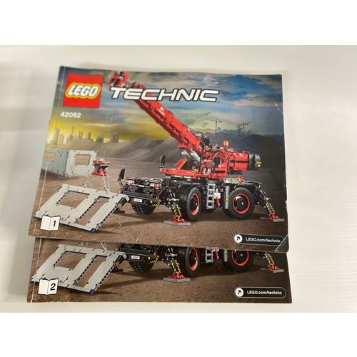 767 - LEGO TECHNIC 42082 Rough Terrain Crane. The largest and tallest LEGO Technic crane to date, pre-Augu... 