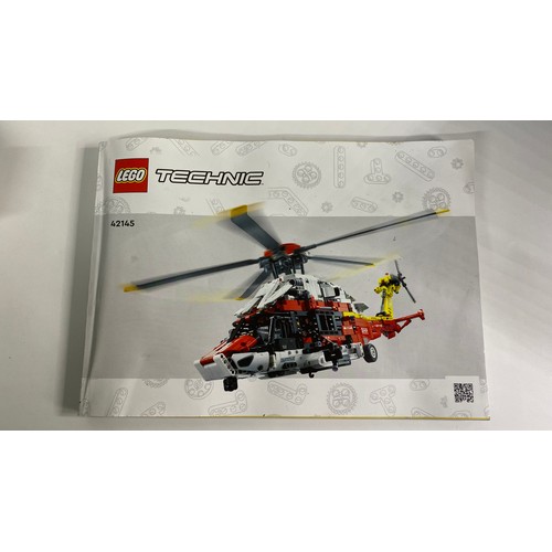 768 - LEGO TECHNIC 42145 Airbus H175 Rescue Helicopter. Packed with realistic details just like those that... 