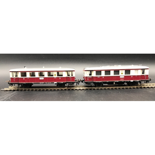 211 - Trix HO Express 32273 Rail-car (Tested Runner on 3-Rail Track) with Lights, DR Triebwagen VT135, Box... 