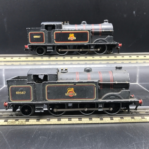 112 - Seven Dublo 3-Rail Locomotives each Tested Runners (in need of service & clean), EDL12 Duchess of Mo... 