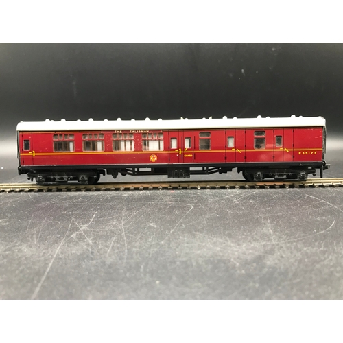 171 - Two 'OO' Triang Royal Mail Wagons plus Two Dublo Coaches, Lima Coach and Triang Table Top 'TT' gauge... 