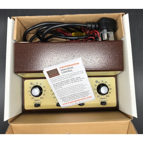 179 - Gaugemaster Analogue GMC-Q Four Track Cased Controller, Appears unused, Suitable for OO/HO/N scales ... 