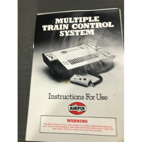 180 - Airfix (GMR) Multiple Train Control System, Tested Working controlling two locomotives; System relie... 