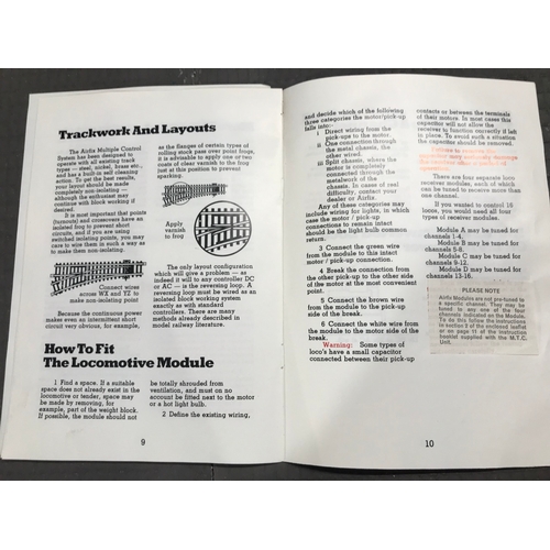 180 - Airfix (GMR) Multiple Train Control System, Tested Working controlling two locomotives; System relie... 