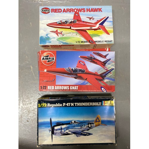 678 - 25 boxed and unbuilt kits, including. Revel, Airfix, Heller & Matchbox. Kits G/boxes P-G. 5400g (25)... 