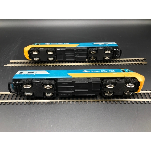 183 - Hornby R069 High Speed Train 'OO' Power/Dummy BR Class 253 HST Nos.43010 & 43011, Tested Runners wit... 