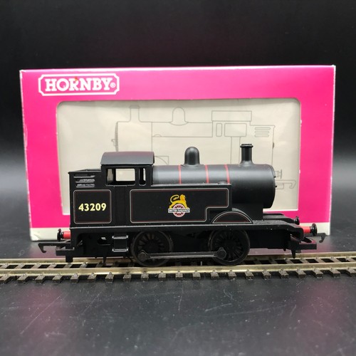 189 - Six Boxed Hornby 0-4-0 Saddle-back Pugs, each Tested Runners, includes R2877 BR 0-4-0T (Hornby club ... 