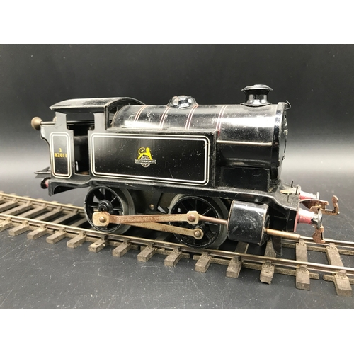 32 - Hornby O Gauge Clockwork No 40 Tank BR RN: 82011 without key - Fair (1) 500g