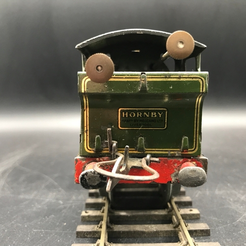 34 - Hornby O Gauge Clockwork Type 1 Great Western 6600 0-4-0 Tank without key - Fair (1) 500g