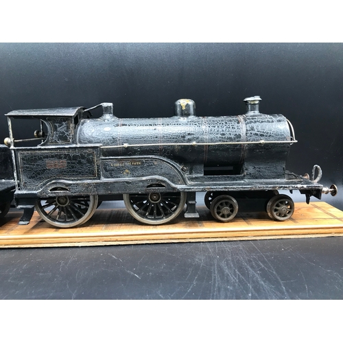 26 - Bing Gauge 1 Two-speed Clockwork motor, 4-4-0 'George The Fifth' L&NWR Livery No.2663 with 6-wheel T... 