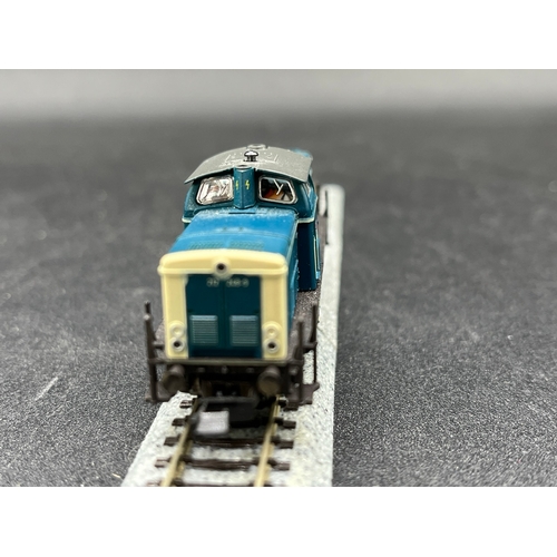 259 - N gauge, Fleischmann 87231 Class V212 248-9 of the DB (DCC fitted), Tested Runner on DC, Case - Loco... 