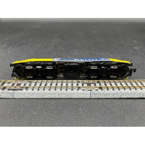 263 - N gauge, HobbyTrain Siemens Dispolok ES64 Electric Locomotive BoxXpress.de livery, Tested Runner, Li... 