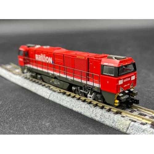 265 - N gauge, Mehano Prestige T513 Diesellok (Diesel Loco) G 2000 Vossloh Railion, Not Tested believed to... 