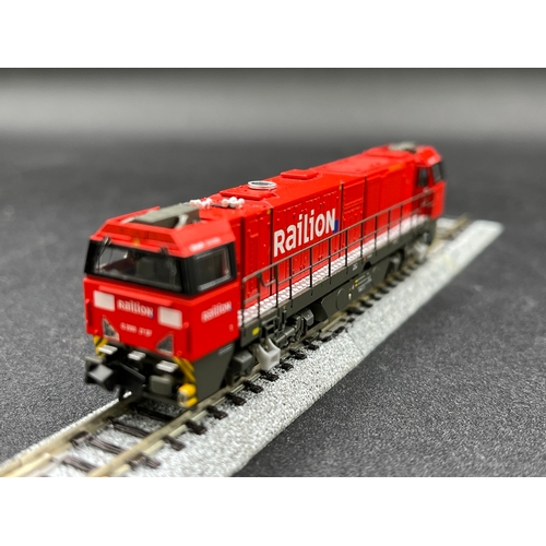 265 - N gauge, Mehano Prestige T513 Diesellok (Diesel Loco) G 2000 Vossloh Railion, Not Tested believed to... 