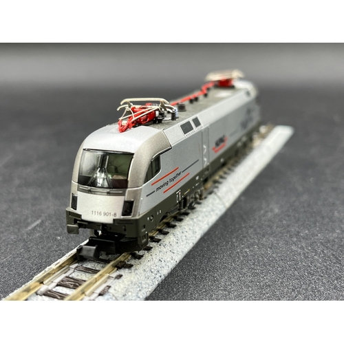 269 - N gauge, Minitrix 12770 electric locomotive 1116 901-8 