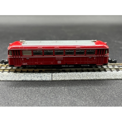 270 - Arnold N gauge, 912 Railbus Control Car 98 175 DB Changing Light Red White, Tested Runner, Lights, F... 