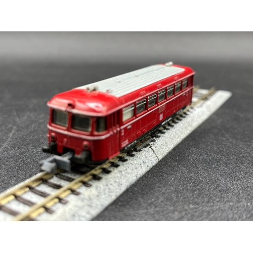 270 - Arnold N gauge, 912 Railbus Control Car 98 175 DB Changing Light Red White, Tested Runner, Lights, F... 