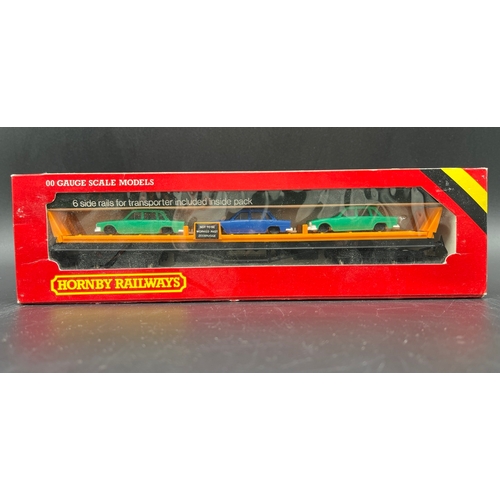 195 - Original 10 Hornby boxed and undisturbed from packaging R413 Operating LMS Mail Coach, R126 Car Tran... 