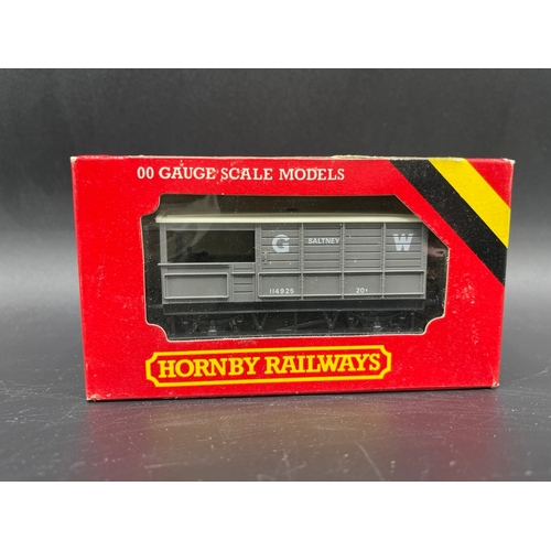 195 - Original 10 Hornby boxed and undisturbed from packaging R413 Operating LMS Mail Coach, R126 Car Tran... 