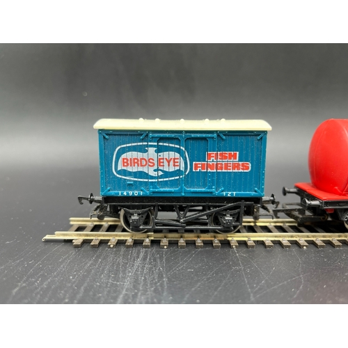 195 - Original 10 Hornby boxed and undisturbed from packaging R413 Operating LMS Mail Coach, R126 Car Tran... 