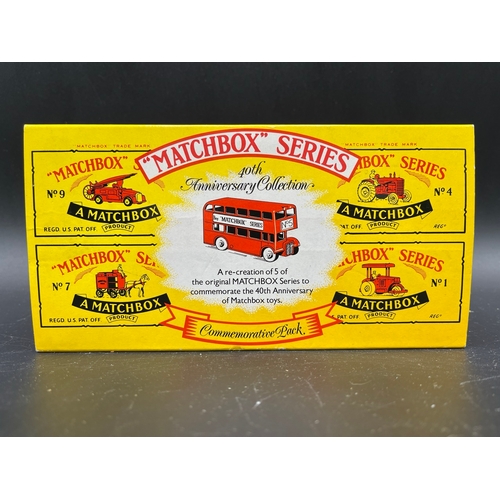 593 - Lledo Automobile Association Vans of the 50s Special Edition set and 'Matchbox' Series 40th Annivers... 