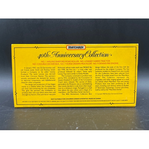 593 - Lledo Automobile Association Vans of the 50s Special Edition set and 'Matchbox' Series 40th Annivers... 