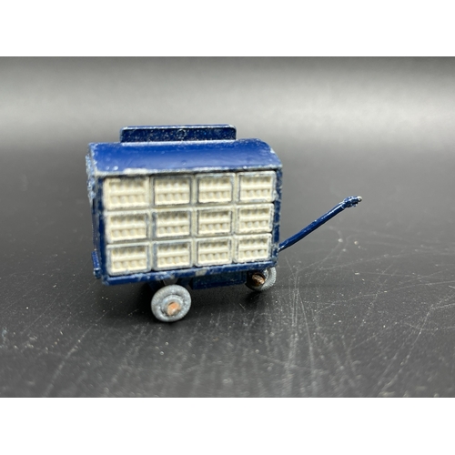 601 - 9 Lesney and 2 Benbros die-cast, includes Lesney No.74 Mobile Canteen, No. 23 Bluebird Dauphine, Pas... 