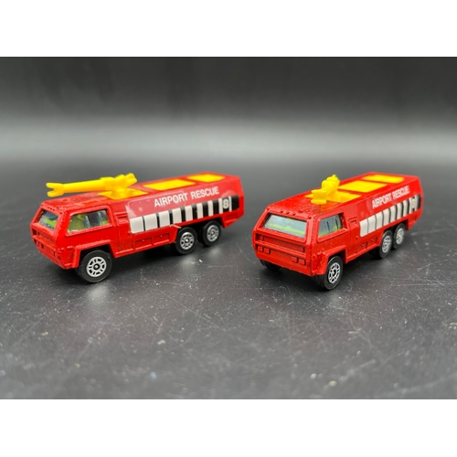 602 - 26 Fire Trucks/Engines and Vehicles from Matchbox, Hot Wheels, Whizz Wheels, Lesney and Corgi Junior... 