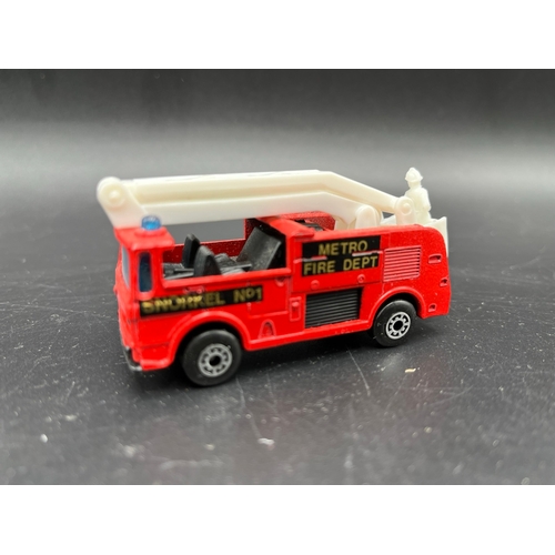 602 - 26 Fire Trucks/Engines and Vehicles from Matchbox, Hot Wheels, Whizz Wheels, Lesney and Corgi Junior... 