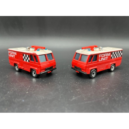 602 - 26 Fire Trucks/Engines and Vehicles from Matchbox, Hot Wheels, Whizz Wheels, Lesney and Corgi Junior... 