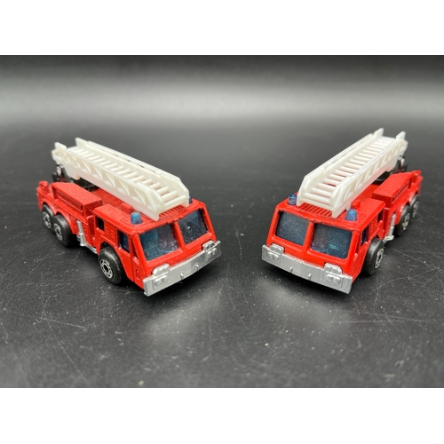 602 - 26 Fire Trucks/Engines and Vehicles from Matchbox, Hot Wheels, Whizz Wheels, Lesney and Corgi Junior... 