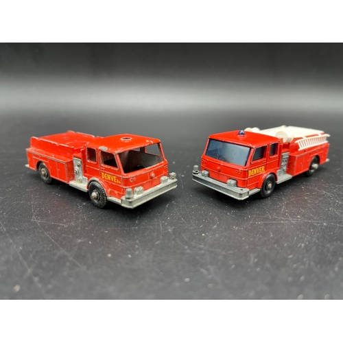 602 - 26 Fire Trucks/Engines and Vehicles from Matchbox, Hot Wheels, Whizz Wheels, Lesney and Corgi Junior... 