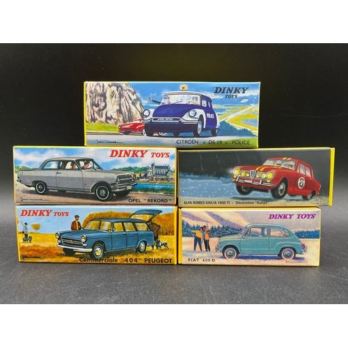 603 - 23 Atlas Editions Modern re-issue 'Dinky' die-cast model vehicles  to include Citroen DS19 Police ca... 