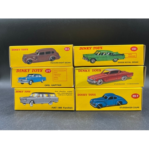 603 - 23 Atlas Editions Modern re-issue 'Dinky' die-cast model vehicles  to include Citroen DS19 Police ca... 