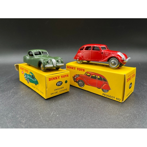 604 - 14 Atlas Editions Modern re-issue 'Dinky' die cast vehicles, to include Dinky Toys 1435 Citroën Pres... 