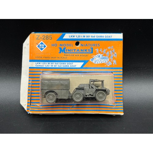 682 - 15 Roco Minitanks, includes AVLB M48 219, Patriot Man 8x8 751, HO219 Brückenlege-panzer M48, HO157 P... 