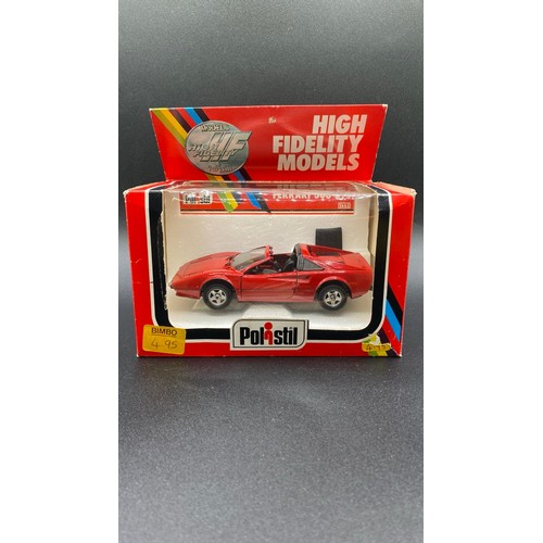 611 - High Fidelity Three Boxed and one unboxed Models.  (Cars VG, Boxes P). (4). 1900g.
Burago Renault 14... 