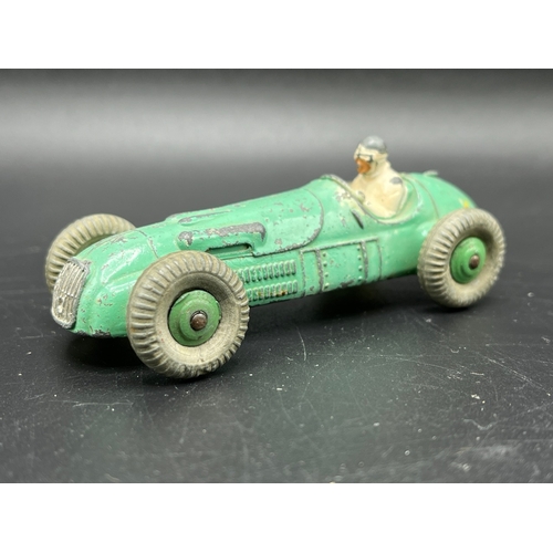 516 - Six Dinky Racing Cars, 23F Alfa-Romeo, 23G Cooper Bristol, 23H Ferrari, 23J HWM, 23K Talbot Lago, 23... 