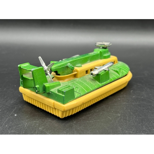 613 - Two Matchbox Battle Kings K-105 Hover Raider craft and Corgi Major Toys 1119 HDL Hovercraft SR-NI Du... 