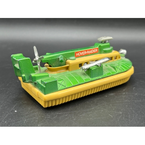 613 - Two Matchbox Battle Kings K-105 Hover Raider craft and Corgi Major Toys 1119 HDL Hovercraft SR-NI Du... 