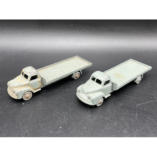 614 - 35 Dinky Dublo die-cast vehicles in original play-worn condition, just one taxi loose from chassis, ... 