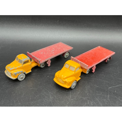 614 - 35 Dinky Dublo die-cast vehicles in original play-worn condition, just one taxi loose from chassis, ... 