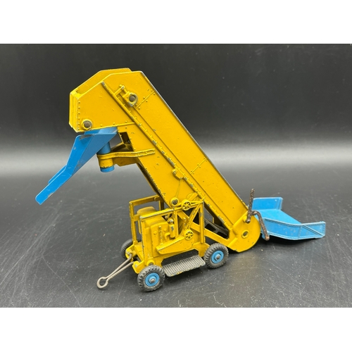 615 - 12 die-cast items mainly Dinky, includes SuperToys Barber-Greene Olding Elevator Loader with conveyo... 