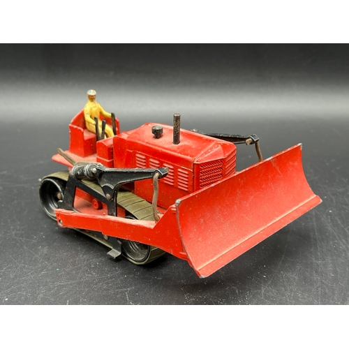 615 - 12 die-cast items mainly Dinky, includes SuperToys Barber-Greene Olding Elevator Loader with conveyo... 