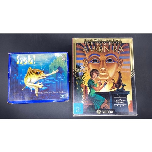 788 - The Dagger of Ramon Ra & The Fish Video Games (G). (2).
The Dagger of Amon Ra - DOS VGA&EGA Sierra	-... 