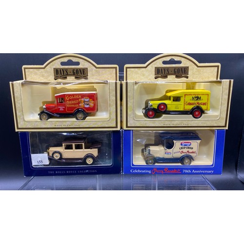 616 - Collection of Die-cast Vehicles. Matchbox, Days Gone, Llledo. (25 boxed, 11 unboxed). G/VG. 3500g
Bo... 