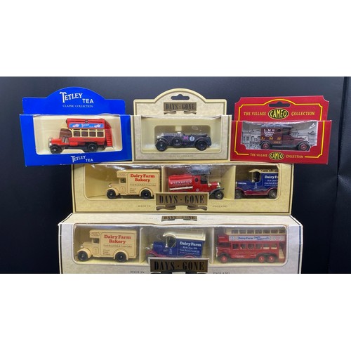 616 - Collection of Die-cast Vehicles. Matchbox, Days Gone, Llledo. (25 boxed, 11 unboxed). G/VG. 3500g
Bo... 