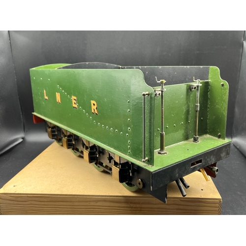 22 - A Model engineers started project, LBSC’s design “Hielan Lassie” 3.5” gauge 4-6-2 tender locomotive,... 