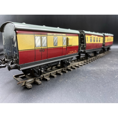 48 - Hornby Trains Rake of three No.51 Coaches marked 'The Bristolian', each boxed, Coach 1st Class, Coac... 